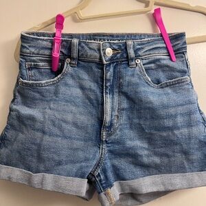 American Eagle Outfitters Light Blue Jean Shorts